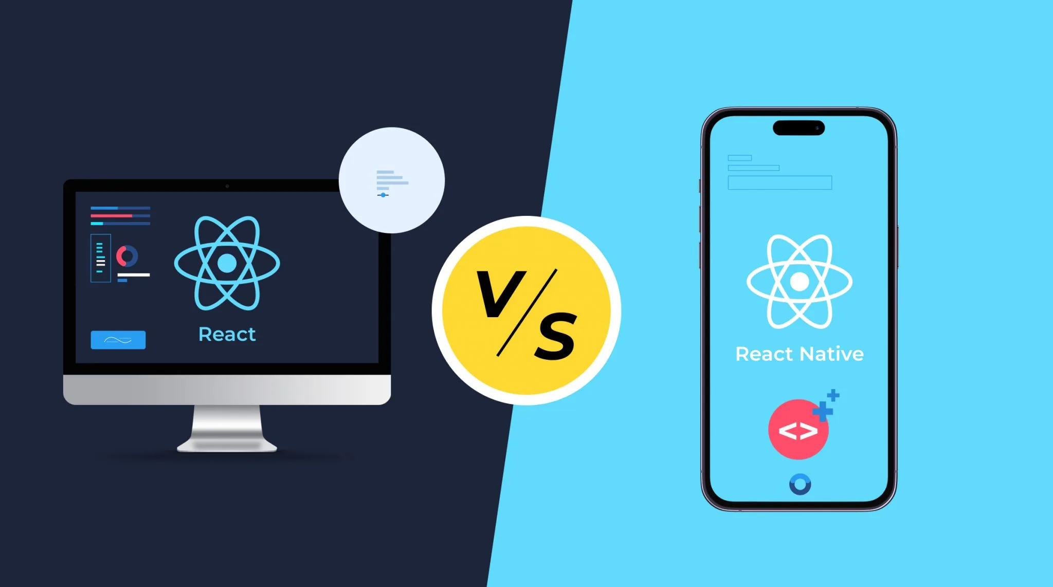 React Native vs. React – Deciphering the Differences