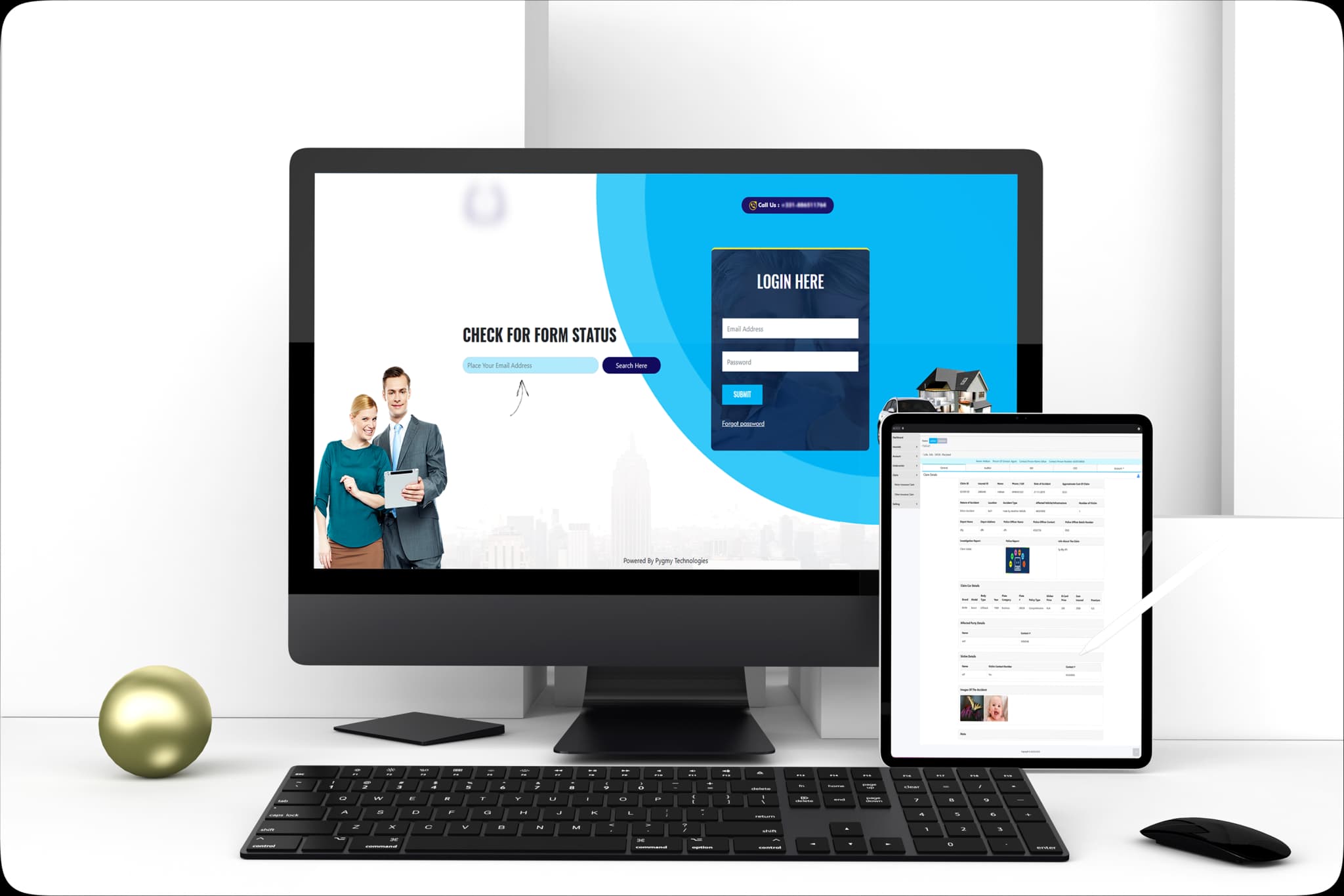 Web-Based Accounting & Policy Management System for Insurance Image