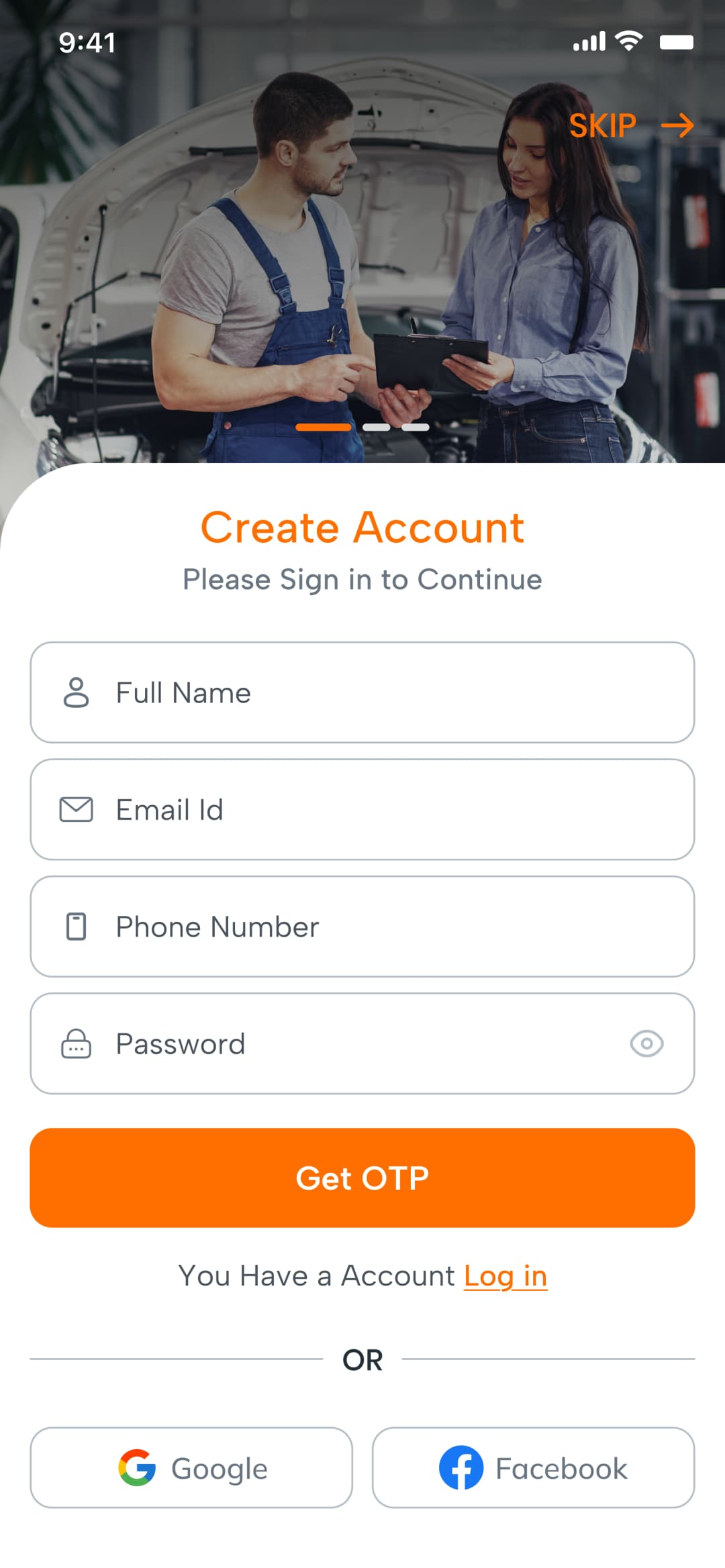 App UI Interface image 1