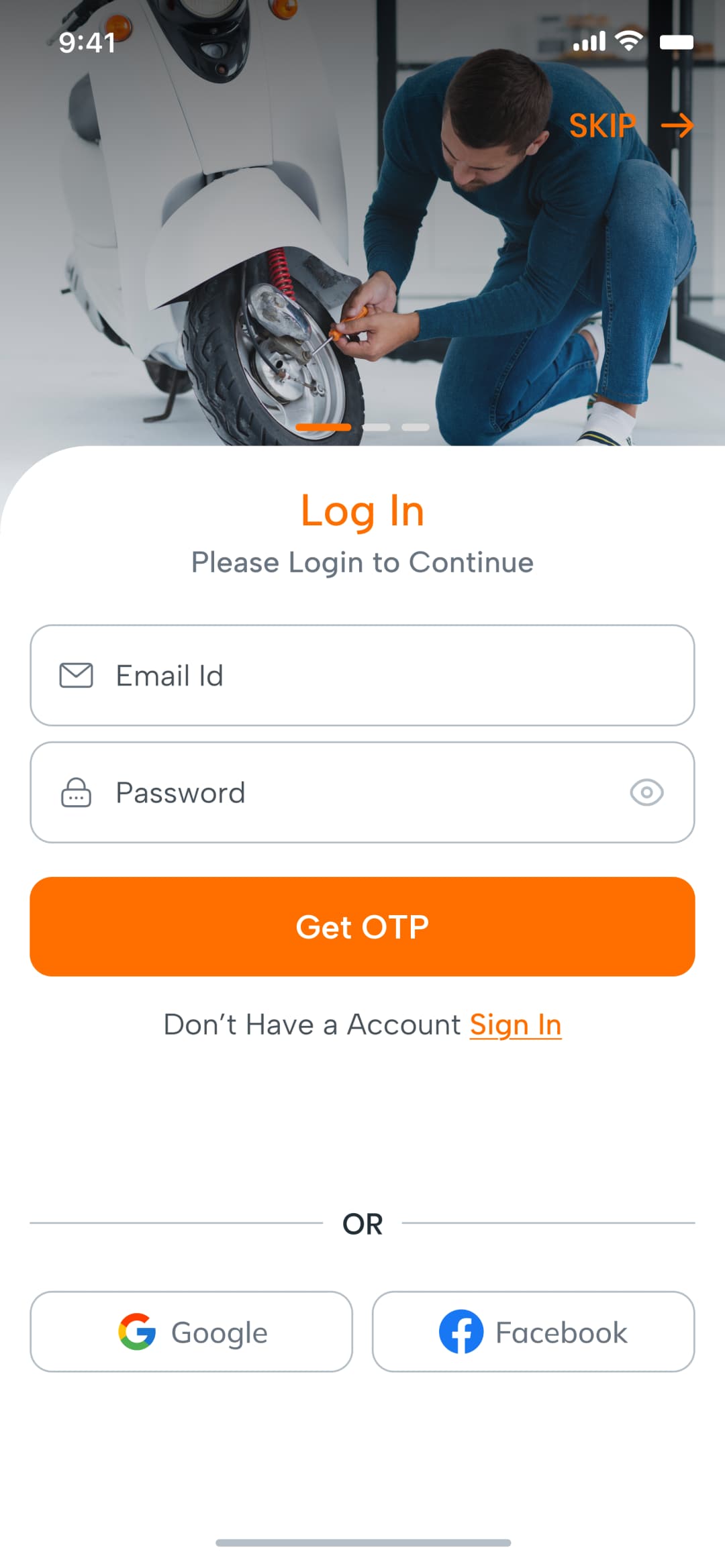 App UI Interface image 2