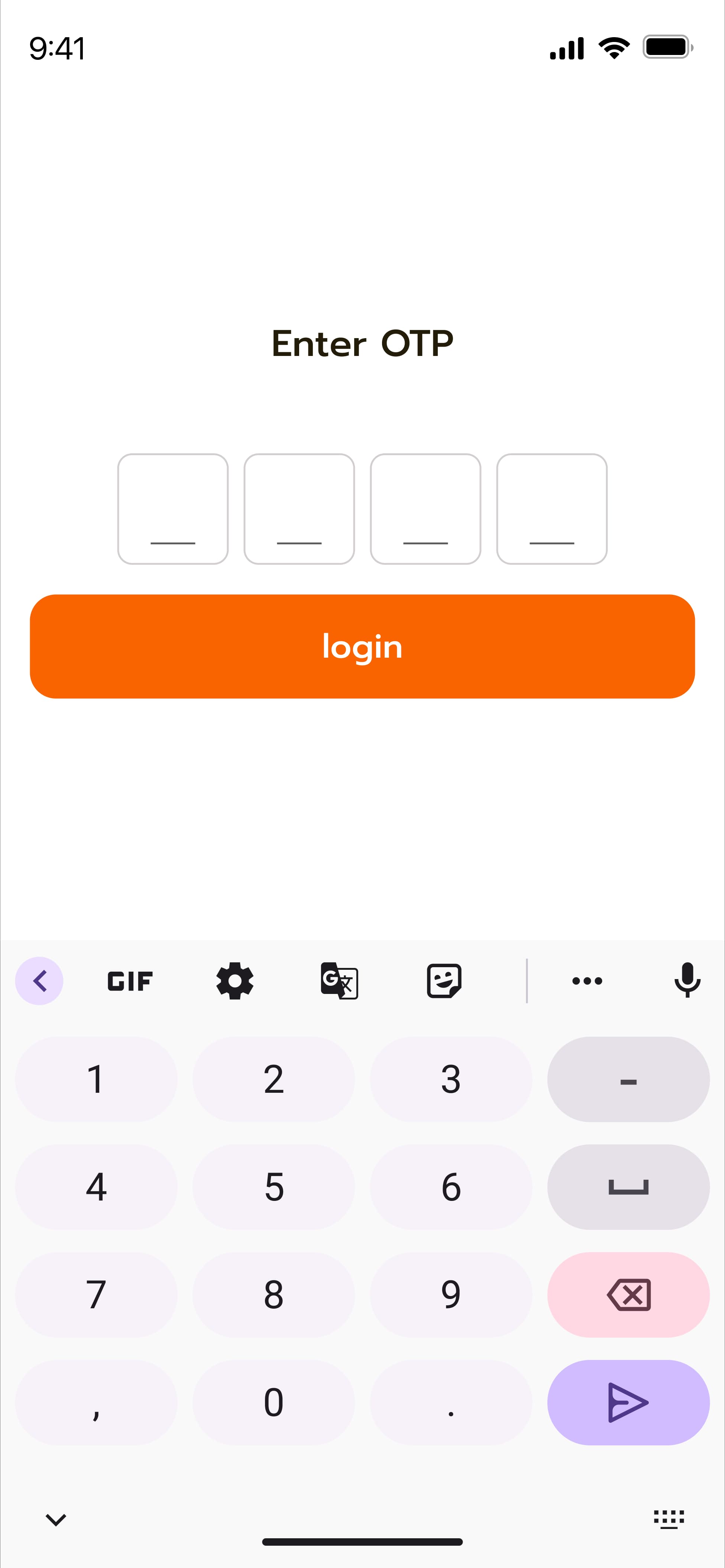 App UI Interface image 9