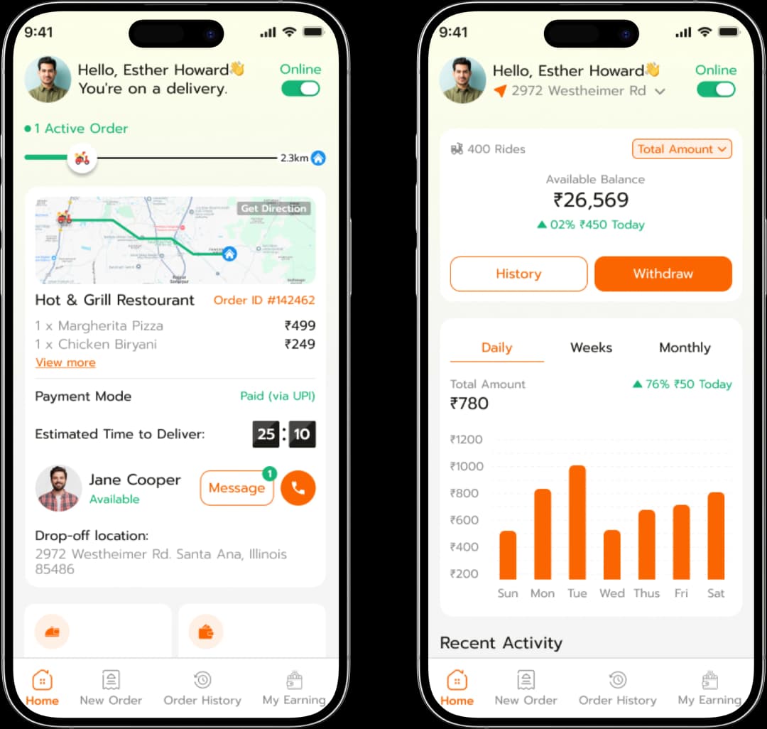 Delivery Perners App