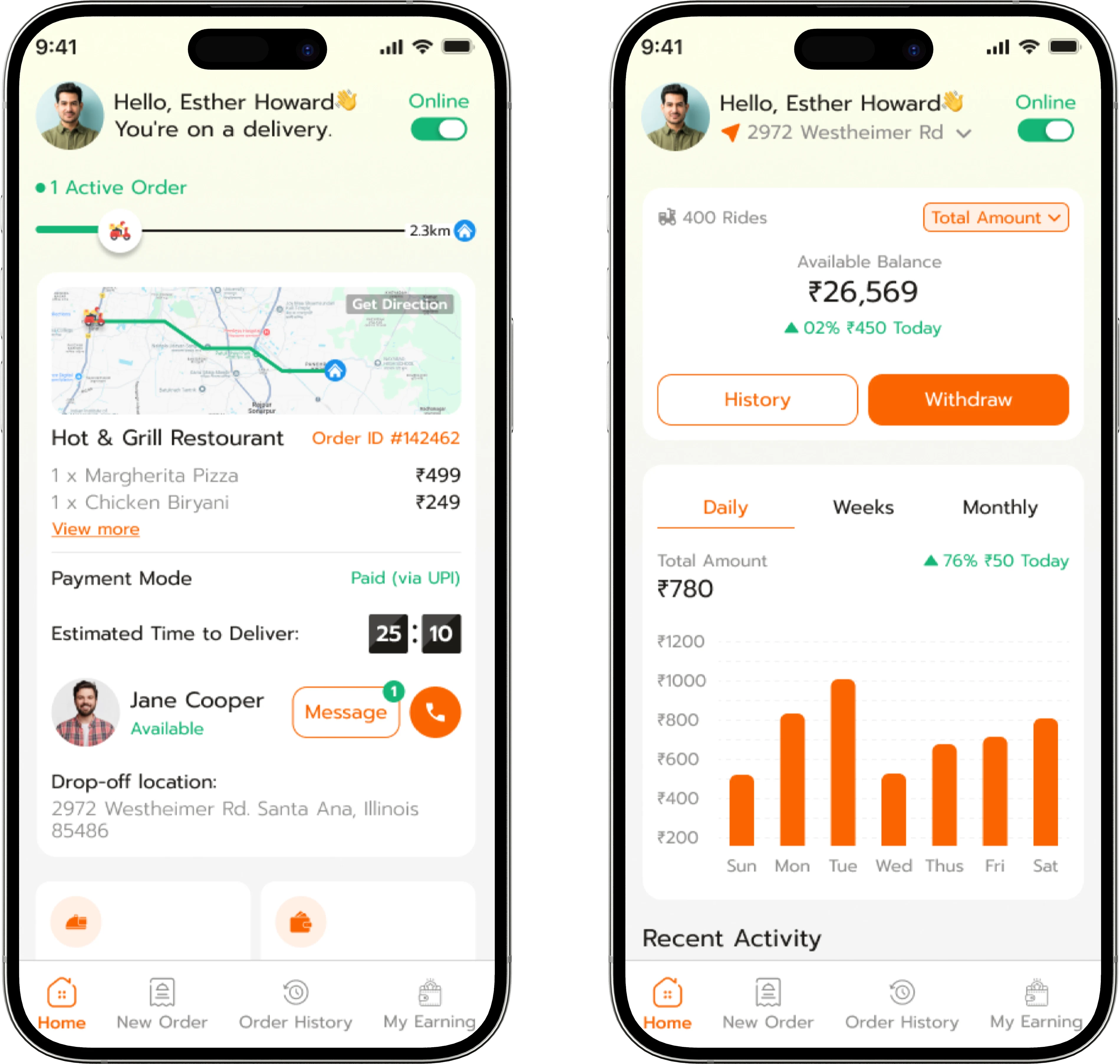 Delivery Perners App