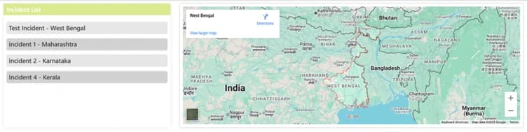 Geospatial Mapping Component