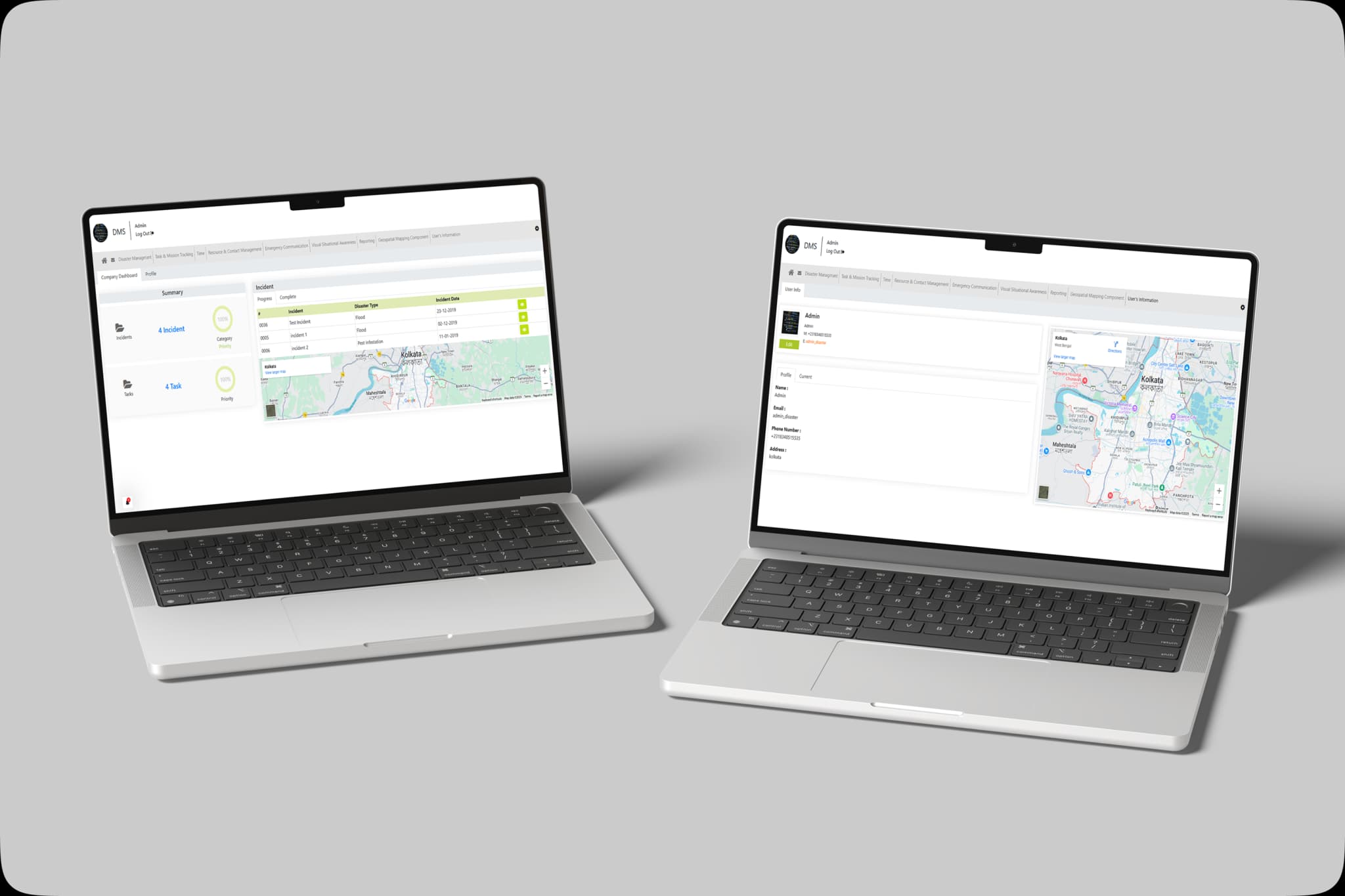 Disaster Management System for Crisis Response & Recovery Planning Image
