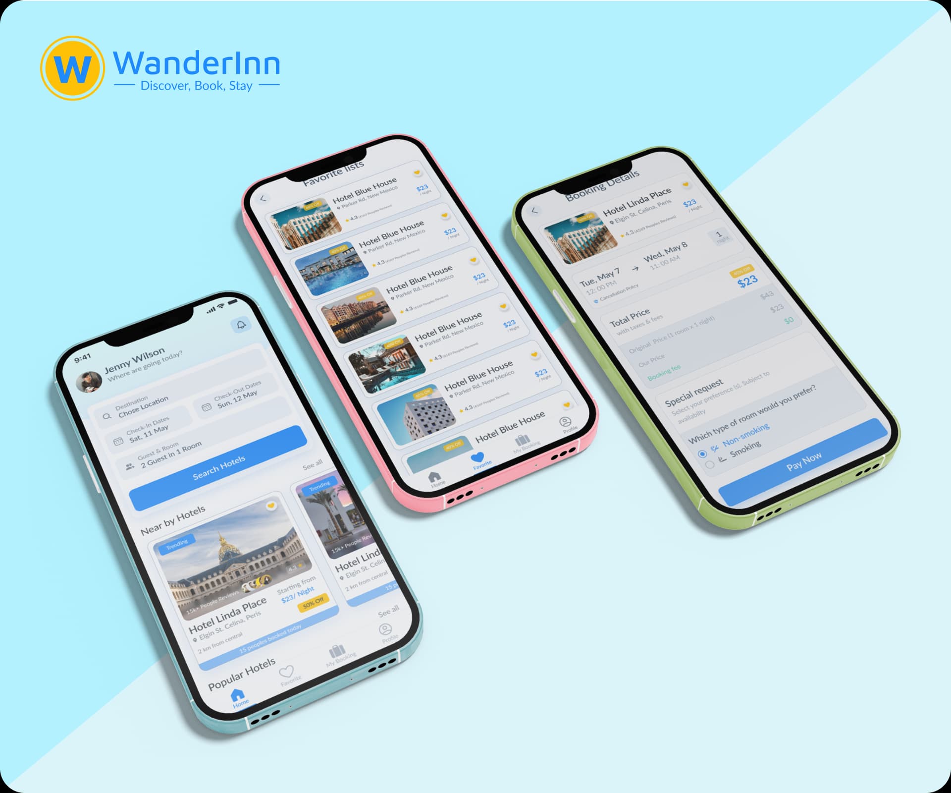 React Native Hotel & Room Booking App with Razorpay Integration Image