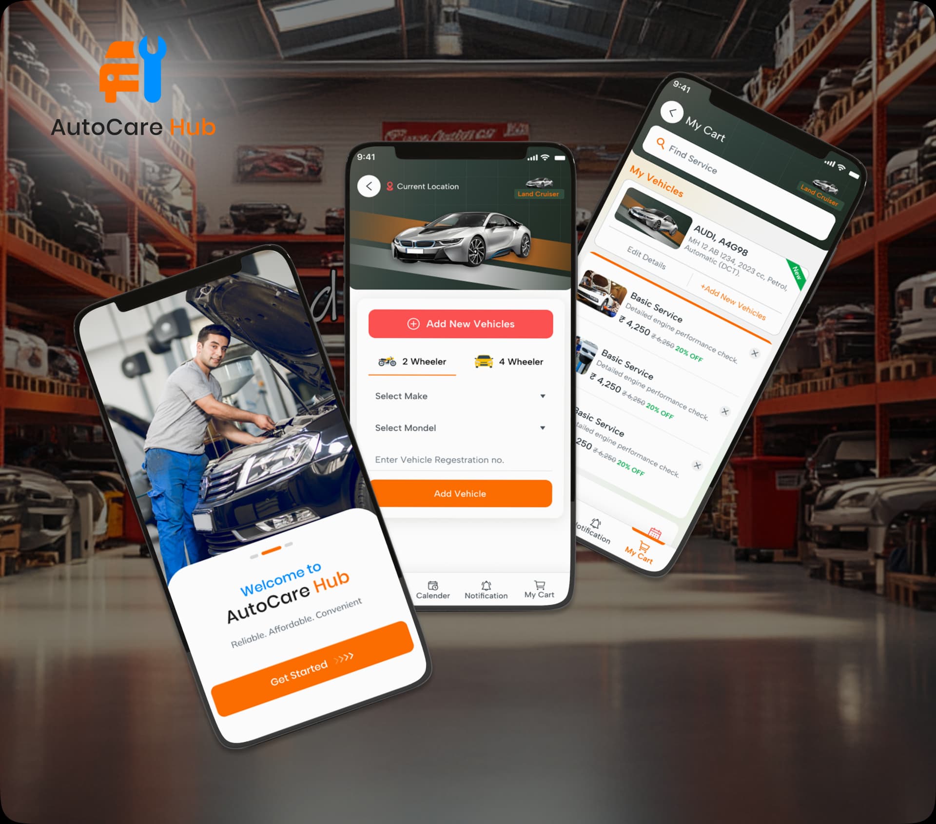 On-Demand Vehicle Service App with React Native Image