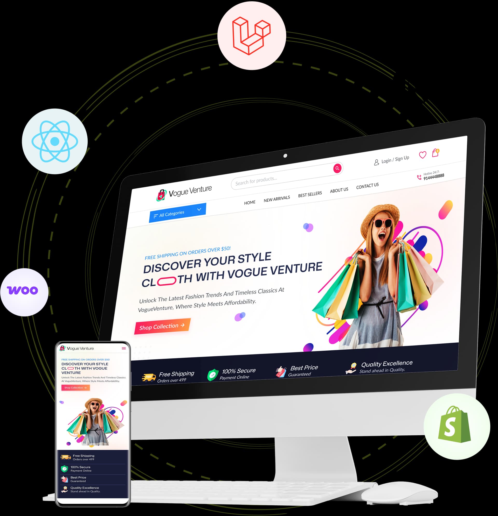 Ecommerce Background