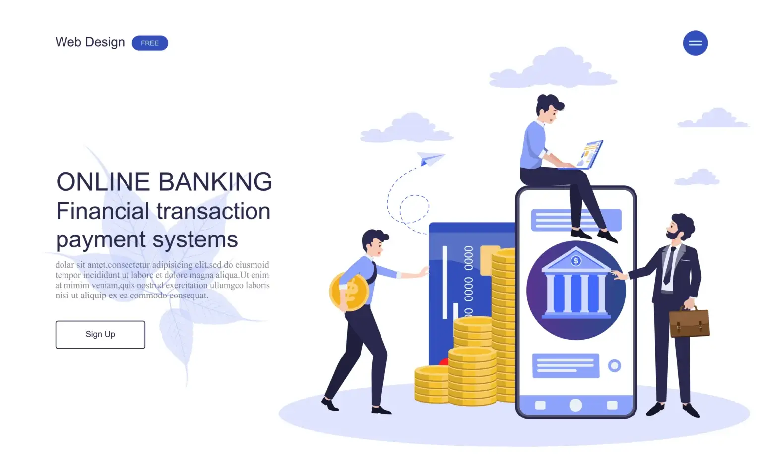 Conversion-Focused Fintech Landing Pages