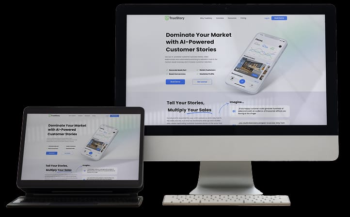 True Story WordPress Website