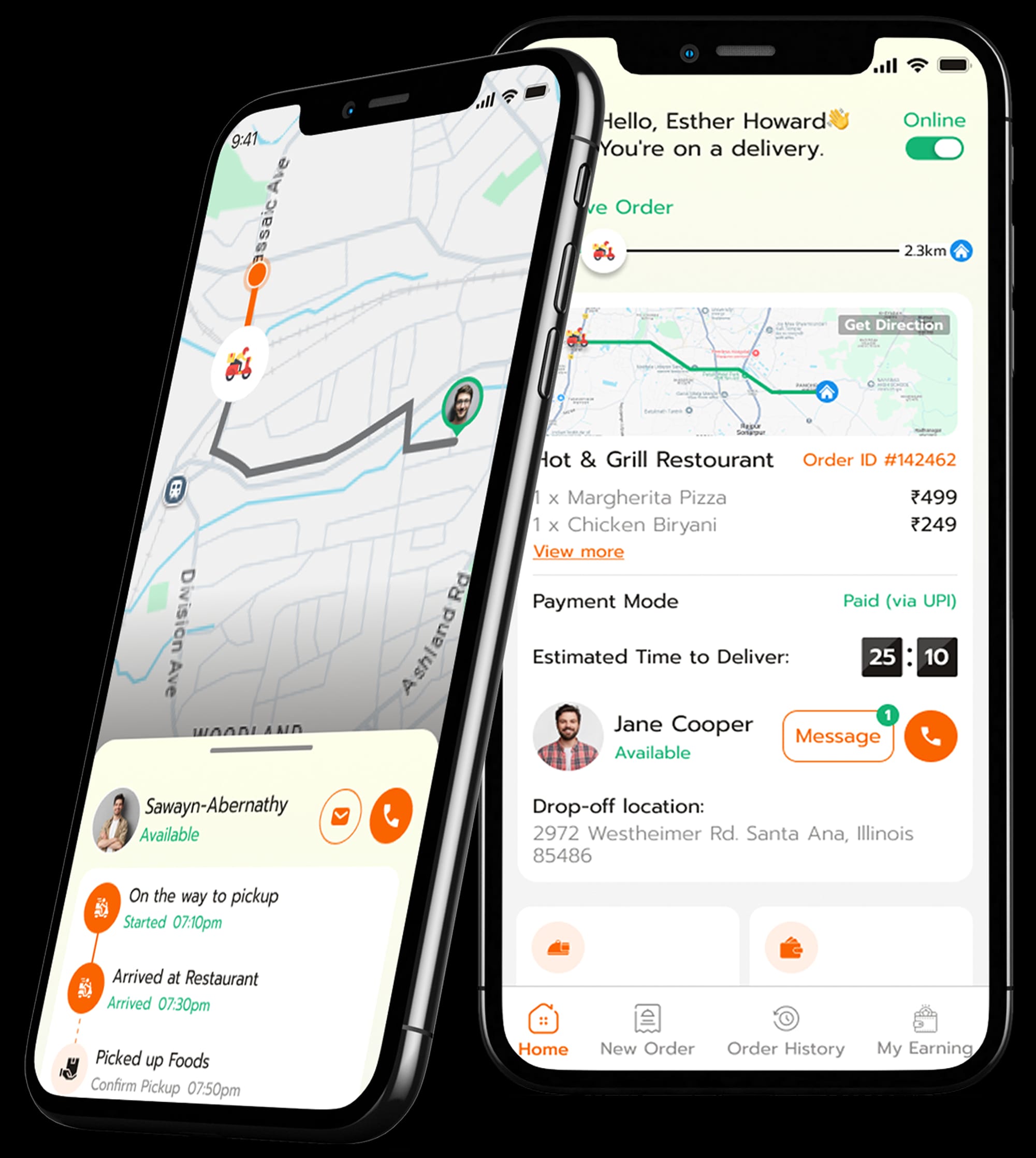 Cross-Platform Delivery App Image