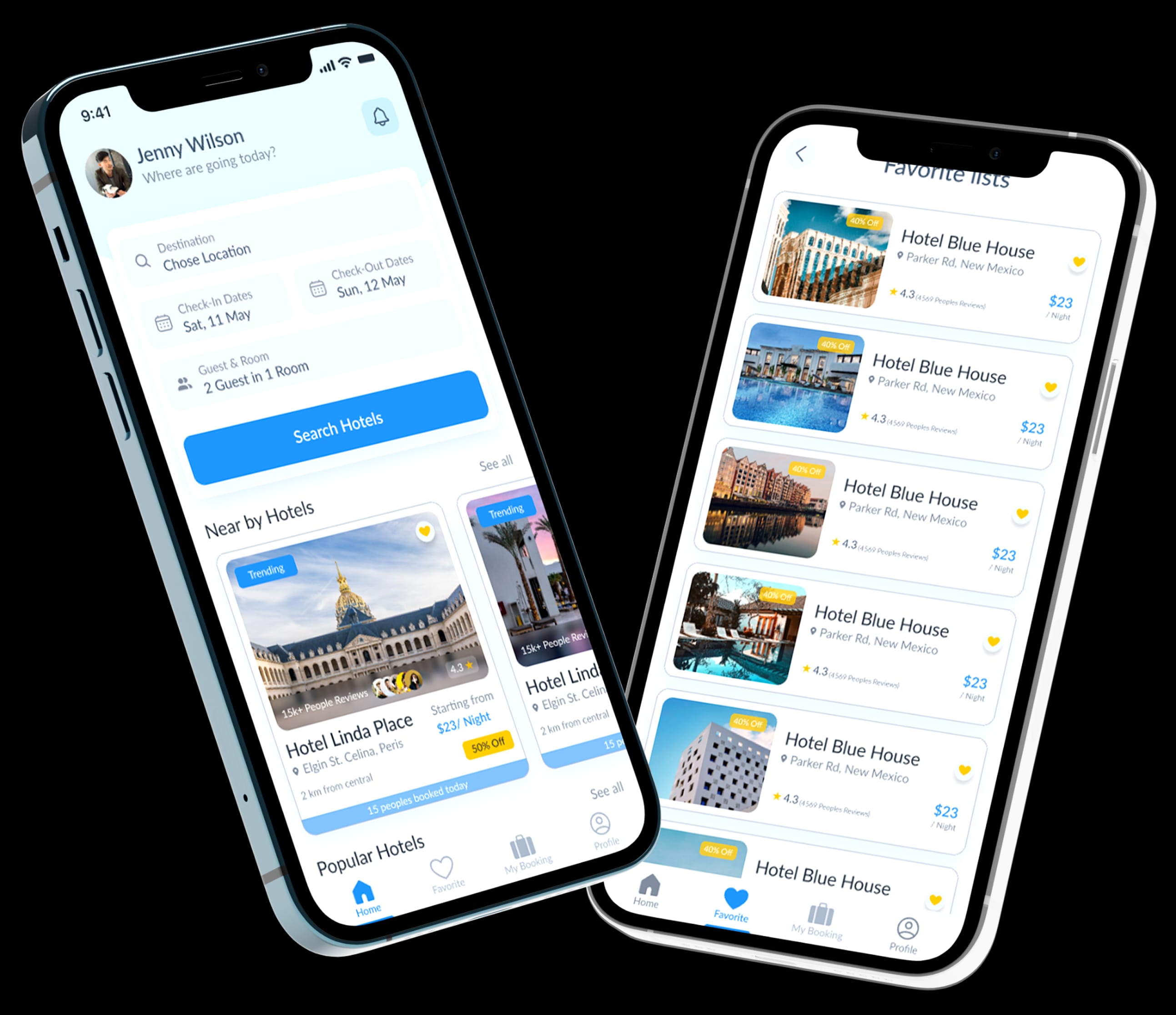 Cross-Platform Hotel Booking App Image